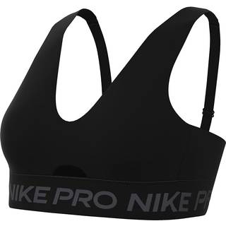 Nike Pro Indy Plunge Bra Bold Str. M Sort