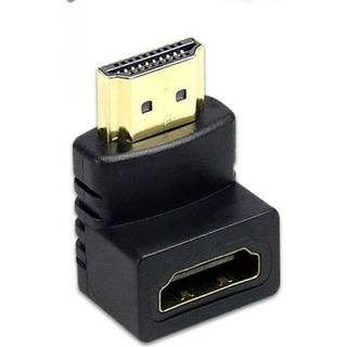 NÖRDIC vinklet HDMI 4K-adapter mandlige til kvindelige 270 grader