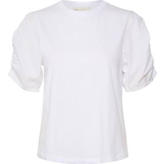 Inwear Payanaiw Woven Trim Tshirt Toppe & T-Shirts 30109204 Pure White (LARGE)