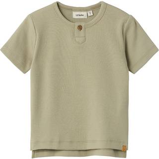 Lil Atelier Moss Gray Top