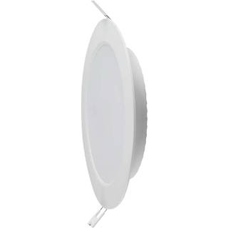 V-Tac 6W LED indbygningspanel - Hul: Ø11 cm, Mål: Ø12,5 cm, 230V - Dæmpbar : Ikke dæmpbar, Kulør : Neutral