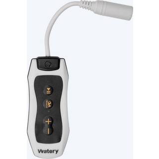 Watery vandtætte MP3 høretelefoner - Storm - Hvid - Vandtætte høretelefoner