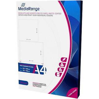 MediaRange CD Jewelcase Booklet & Inlay