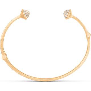 OLE LYNGGAARD COPENHAGEN Nature 18 kt. guld armring med brillanter