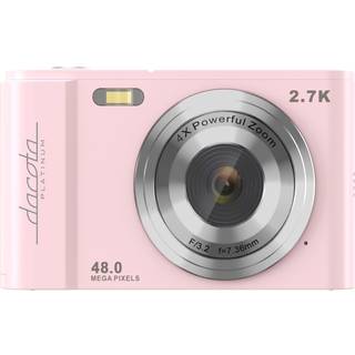 Dacota Platinum DC03 digitalkamera 48 MP 4X, pink ➞ På lager - klar til afhentning