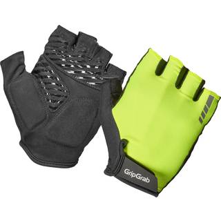 Gripgrab ProRide RC Max Padded Short Finger Summer Gloves Yellow Hi-Vis, XXL