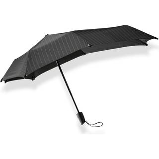 Senz automatisk taskeparaply (PIN STRIPES BLACK (0982))