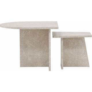 Venture Design Sala sofabord Beige 40-60 x 40-60 cm