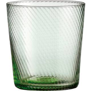 Aida RAW Unique Swirl vandglas 30 cl, grøn
