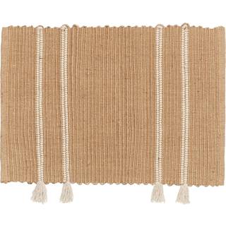 Broste Copenhagen Ezra dørmatte 50x70 cm Natural-off white