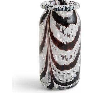 Hay Splash Vase X-Small, Coffee & White