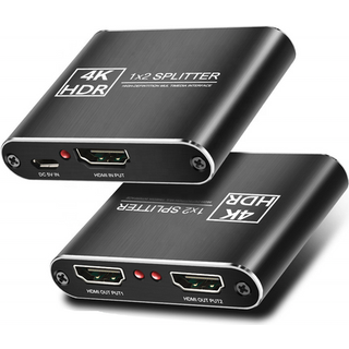 NÖRDIC Splitter 1-2 HDMI 4K30Hz 3D metal