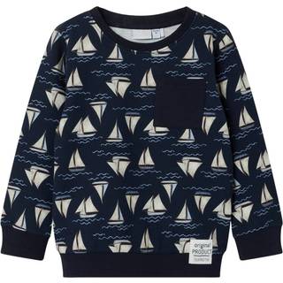 Name It Dark Sapphire Sailboat Sweatshirt