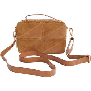 Orchid Crossbody Taske Cognac Gold acc