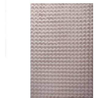 Ambiance Shaggy tæppe Ensfarvet - Beige - 160x230