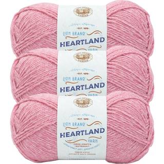 Lion Brand Yarn Heartland Yarn til h?kling af strikning og v?vning af flerfarvet garn 3-pack Lassen Volcanic