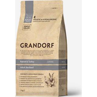 Grandorf Cat Adult Steriliseret - Kanin og Kalkun - 2Kg