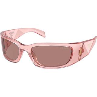 Prada Kvinde PR A14S 19Q10D Solbriller Acetat Rosa Brun Sommerfugl Normal