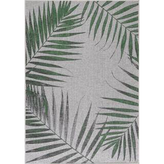 Sunny Udendørs tæppe Palme - Grøn - 120x170