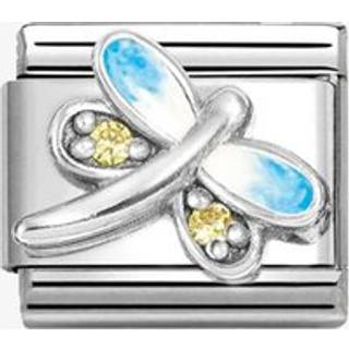 Nomination Dragonfly Light Blue Yellow Charm
