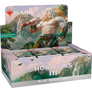 "MTG Modern Horizons 3 Play Booster Display"