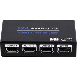 NÖRDIC Splitter 1 til 4 HDMI 4K30Hz 3D