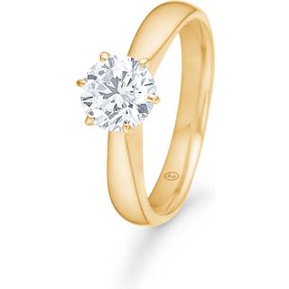 Mads Z Cassiopeia ring i 8 kt. guld med klar kubisk zirkon