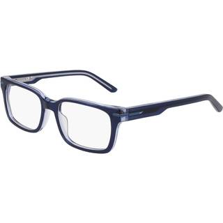 Nike 7174 406 53 Briller Mænd Blue - Transparent Midnight Navy Blue On Clear - 53mm