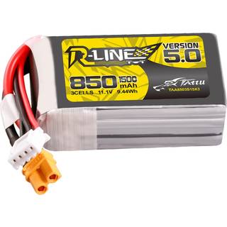 Gens 3s   850mAh -150C- Gens Ace Tattu R-Line 5.0 XT30