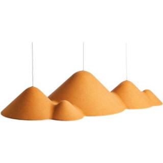 LOOM DESIGN PANORAMA L GUL/GRÅ LED PENDEL