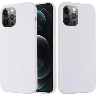 iPhone 12/12 Pro Liquid Silikone Cover - MagSafe Kompatibel - Hvid
