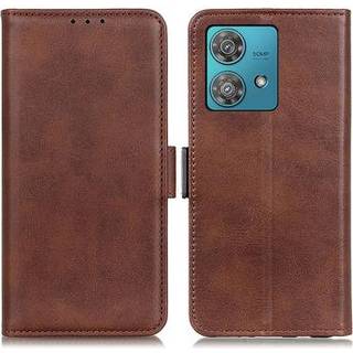 Motorola Moto G84 Pung Cover med Magnetisk Lukning - Brun