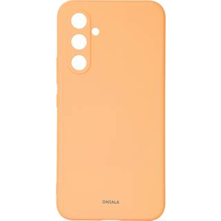 Onsala Samsung Galaxy A55 5G silikone etui (orange) - På lager i butik
