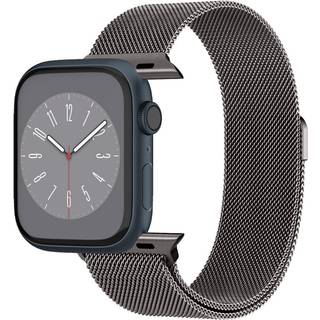 Spigen Apple Watch SE 44mm Armbånd Metal Fit Graphite