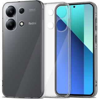 Xiaomi Redmi Note 13 Pro (4G) Tech-Protect Flexair+ Fleksibelt Plastik Cover - Gennemsigtig