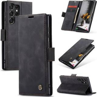 Samsung Galaxy S24 Ultra Caseme 013 Series Pung Cover - Sort