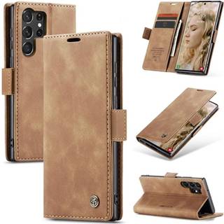 Samsung Galaxy S24 Ultra Caseme 013 Series Pung - Brun
