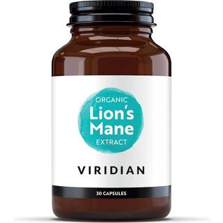 Viridian Nutrition Lions Mane Ekstrakt Økologisk | 30 kapsler