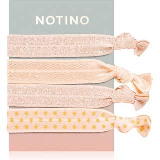 Notino Pastel Collection Hair elastics Hårelastikker Orange 4 stk. - 4 stk.
