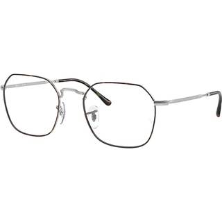 Ray - Ban Unisex RX3694V JIM 3178 Optiske stel Metal Havana Transparent Geometrisk Normal