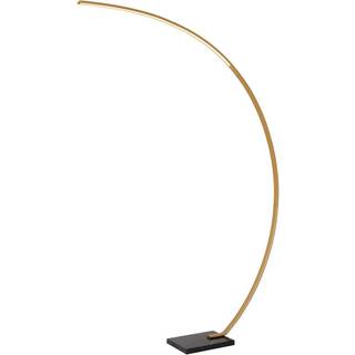 Curve buelampe, mat guld, 2700 K, højde 192, dæmpbar