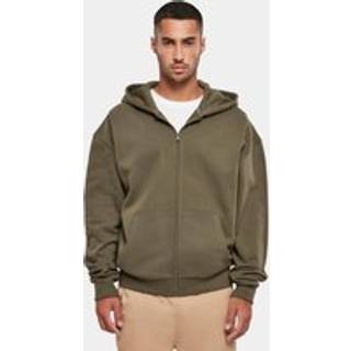 Build Your Brand BY192 Ultra Heavy Zip Hoody Olive S