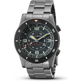 Elliot Brown Beachmaster NIVO Grey Dial Stainless Steel Strap Men’s Watch 0H0-623-B13