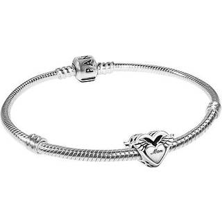 Pandora 15112 Damen-Armband Silber Engelsflügel & Mum