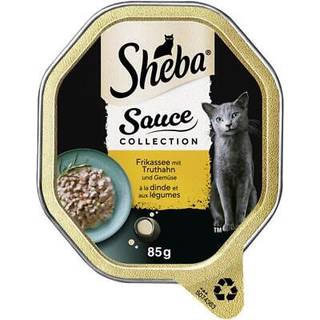Sheba Sauce Collection frikassé med kalkun og grøntsager 93.53 DKK/1 kg (22 x 85.0g)