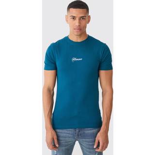 Mens Ink Muscle Fit Basic Homme T-shirt