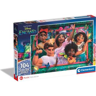Clementoni Glitter Disney Encanto 2023 Børnepuslespil 104 Brikker