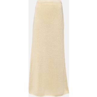The Row Fumaia knitted silk maxi skirt - white - L