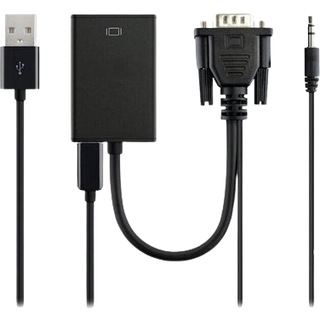 NÖRDIC VGA til HDMI-adapter 1080p 60Hz HDCP 1.2