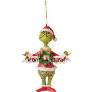 Disney Figur Grinch ornament holder Merry Christmas Banner